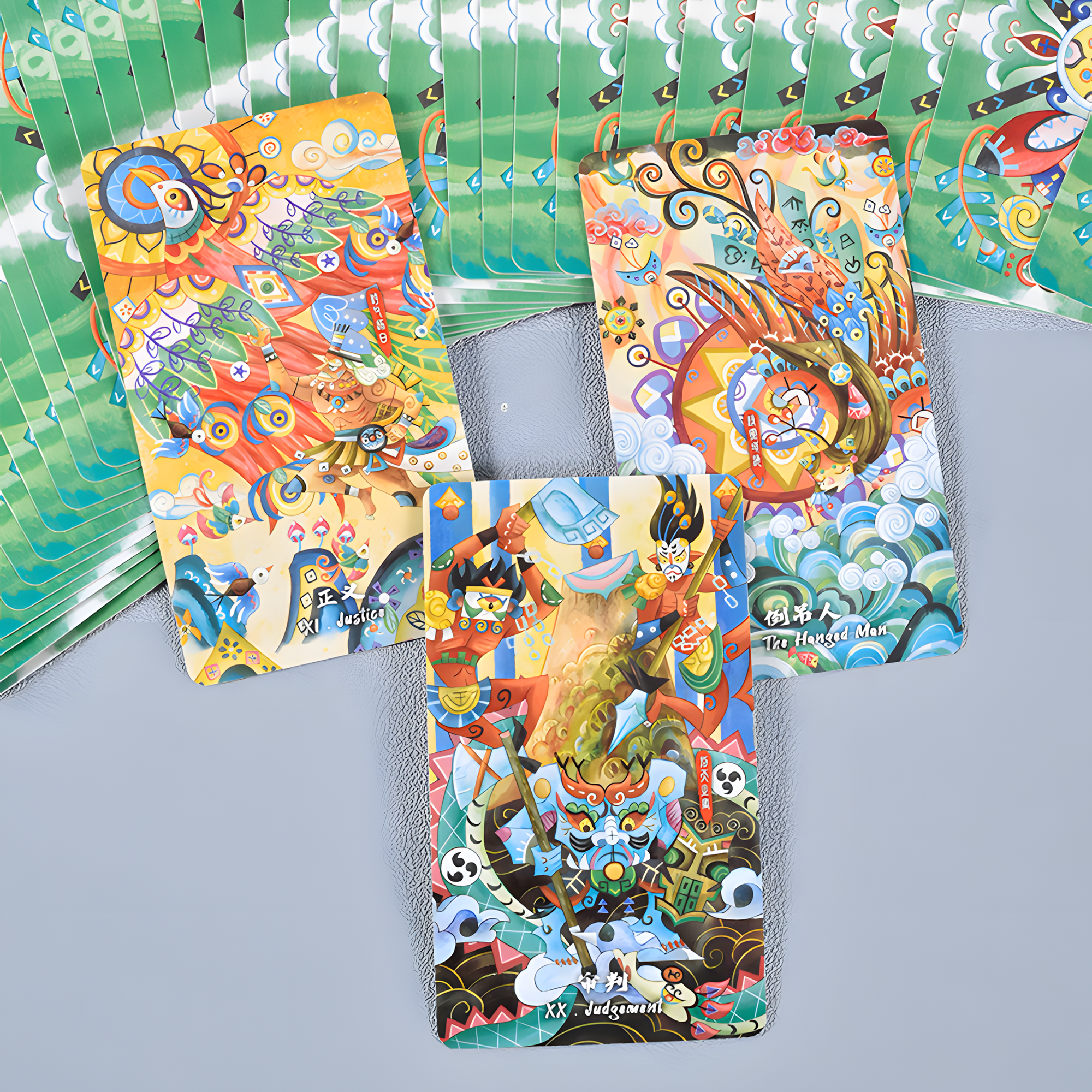 Vermilion Collection – wholesale Tarot cards – Tranquil Night Wisdom Tarot10