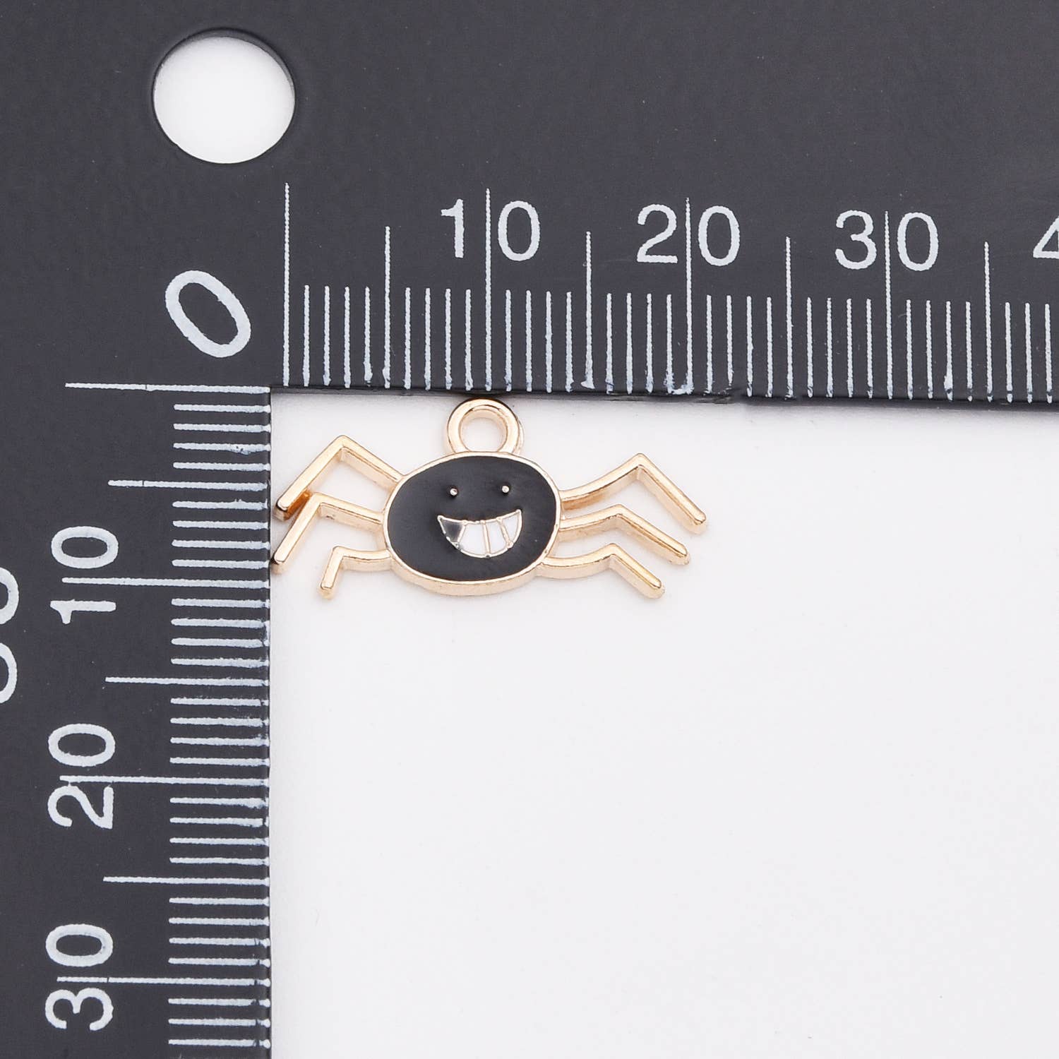 findings4uGem – wholesale Hänge-/berlockhalsband – Guldpläterad Emalj Halloween Fint Berlockhänge, CP215025