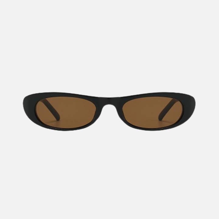 Beyond Stranger Studio - Wholesale Sunglasses - Women's - The Rosa - Black/Tan
