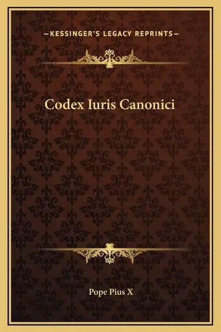 Books by splitShops - Wholesale Law Book - Codex Iuris Canonici - Hardcover0