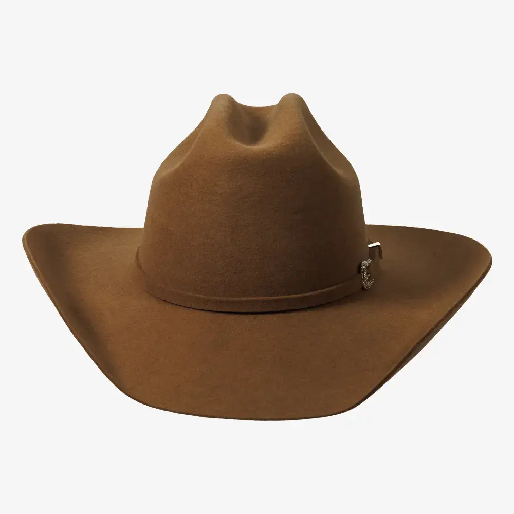 American Hat Makers - Wholesale Cowboyhoed - Uniseks - 100% wollen vilten western cowboyhoed - Style Cattleman60