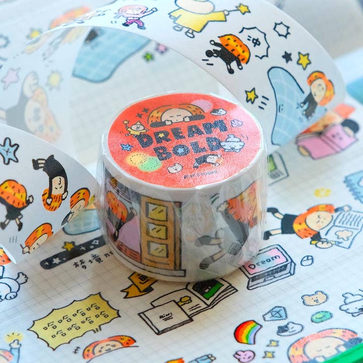Nastro Washi Sogna in Grande, Nastro Kawaii per Scrapbook per la vendita all'ingrosso da parte di RiN! Studio US
