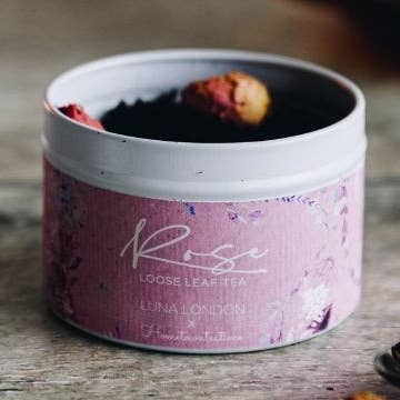 Rose Tea kaars voor wholesale door Luna London