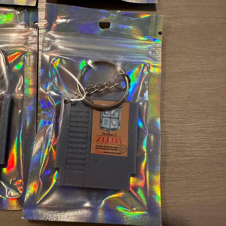 Angelic Angel Gifts - Wholesale Keychain - Unisex - Retro Mini Nes Snes Game Resin Art Keychains2