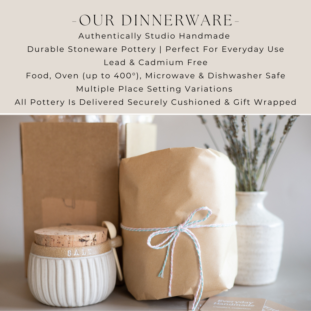 Camilla's Collection – wholesale Förrättsservering – Förrättstallrikar Små 6" Keramikservis | Handgjorda5