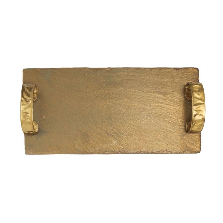 Plateau à fromage tiramisu en résine et ardoise avec poignées pour la vente par Tiramisu