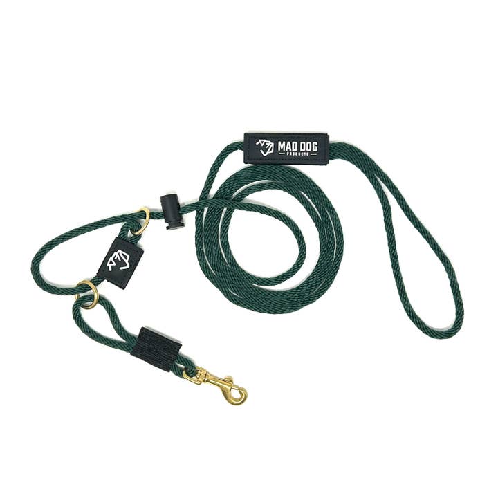 Mad Dog Products - Wholesale Pet Leash - Dog - English Slip Leash / Safety Strap Combo Leash - Signature7