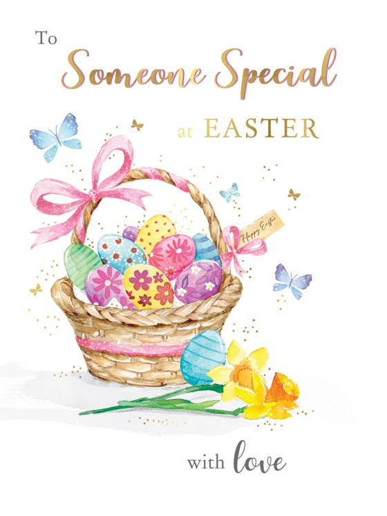 Påskkort, Någon Speciell, Korg för wholesale av Piccadilly Greetings