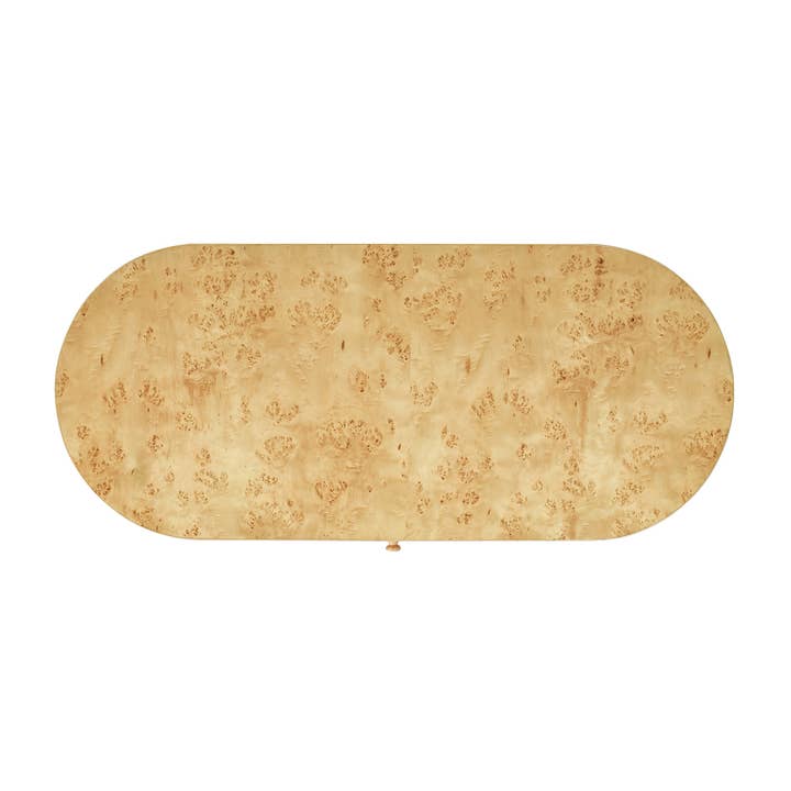 Jennifer Taylor Home - Wholesale Side Table - 55.5" Single Drawer Oval Computer Desk3