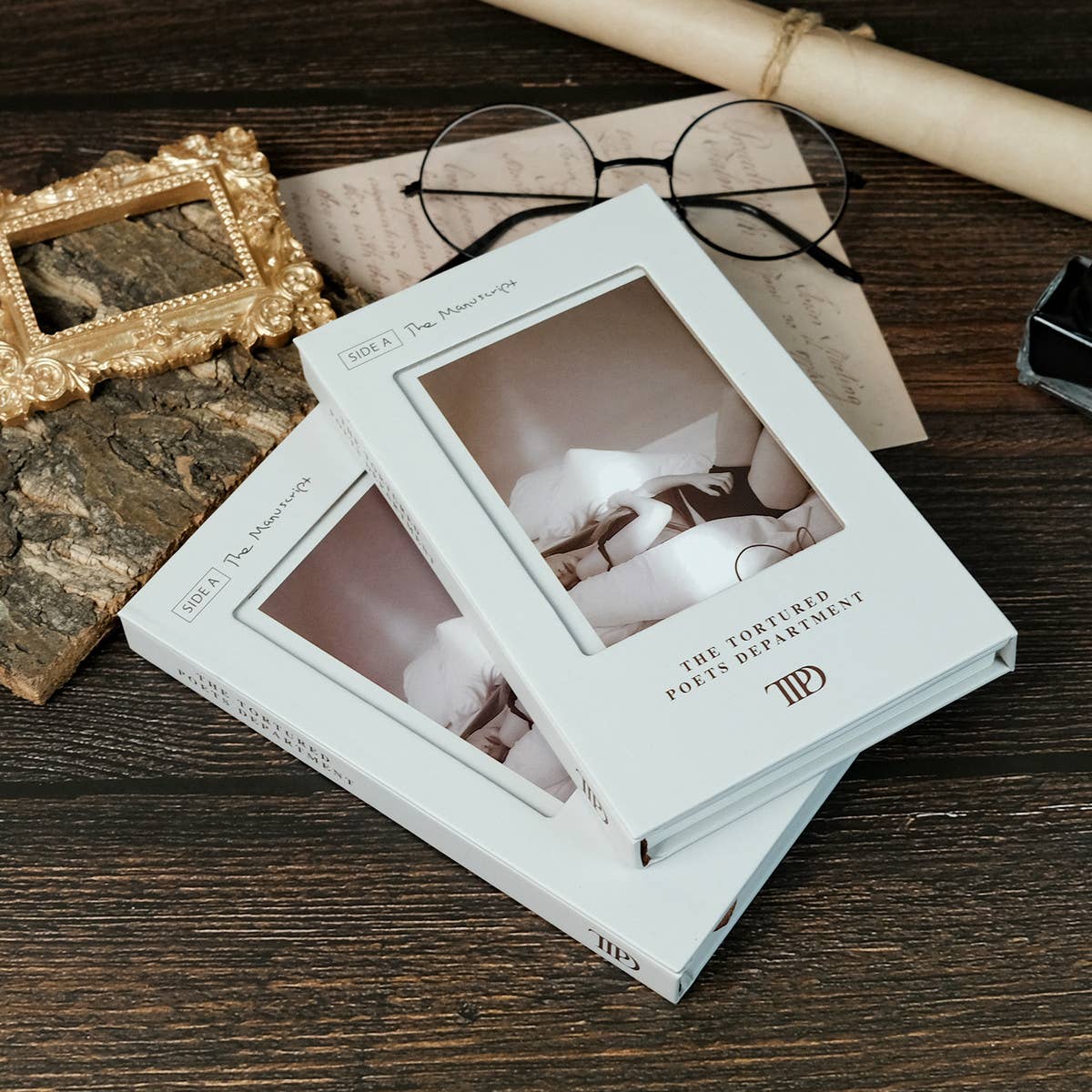 White PERSONALIZED CREATIVE HARDCOVER THICK NOTEBOOK_CWMM1852 for wholesale on Faire0