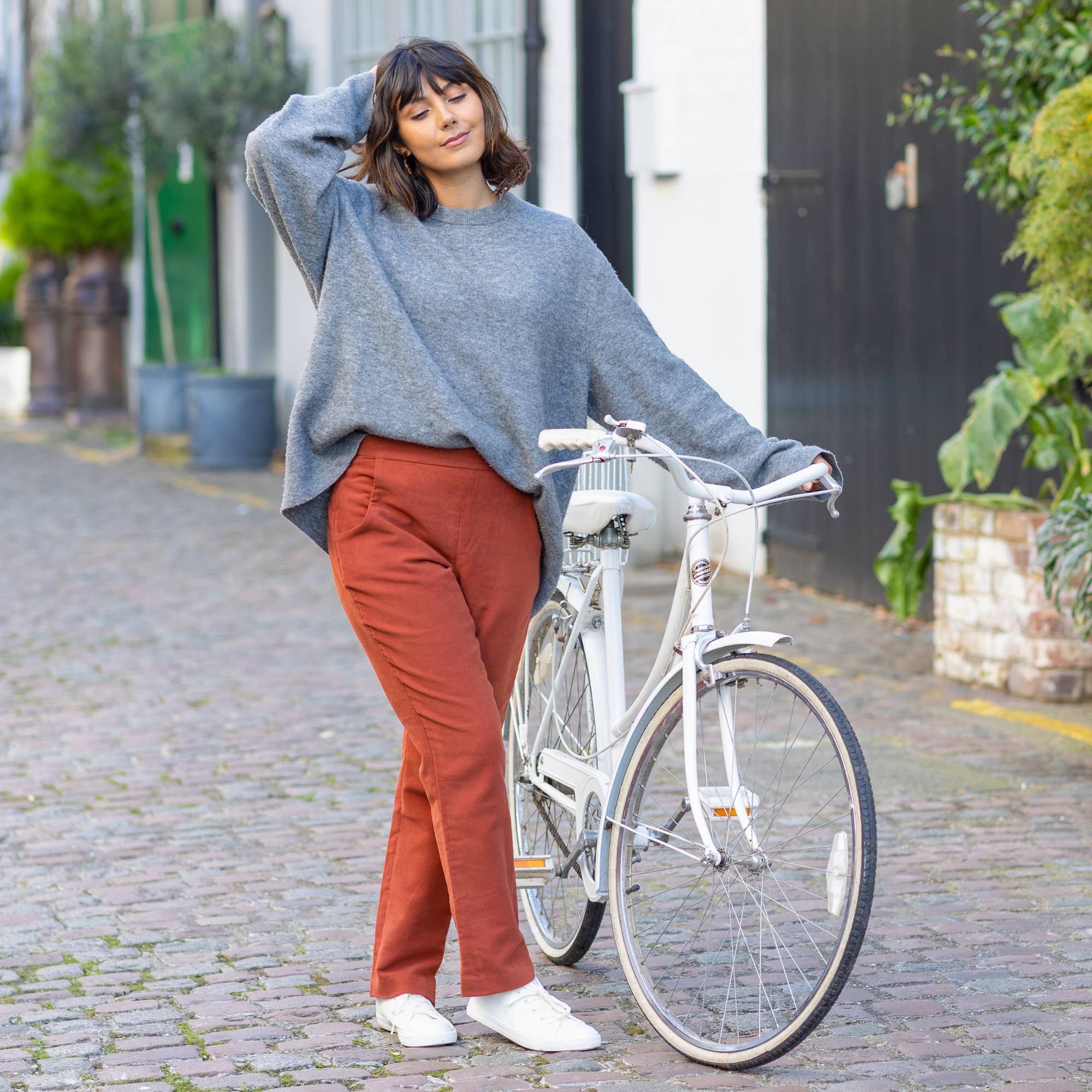 The Avid Seamstress LTD – Kit de costura artesanal por atacado – Padrão de costura de calças The City