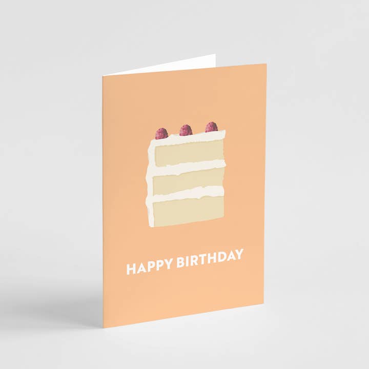Popsy Press - Wholesale Birthday card - Happy Birthday Cake Card - Cute Happy Birthday Card1