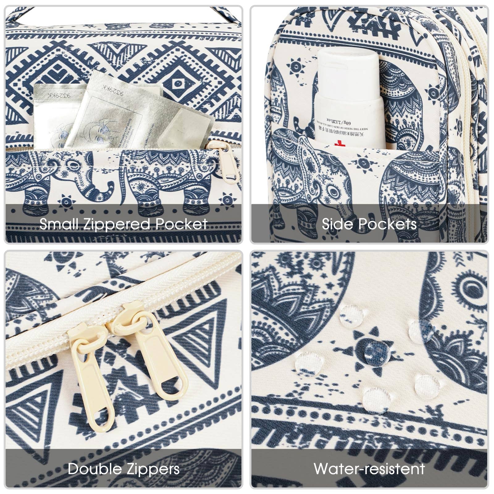 NARWEY INC - Wholesale Toiletry Bag - Women's - Hanging Toiletry Makeup Bag With compartment62