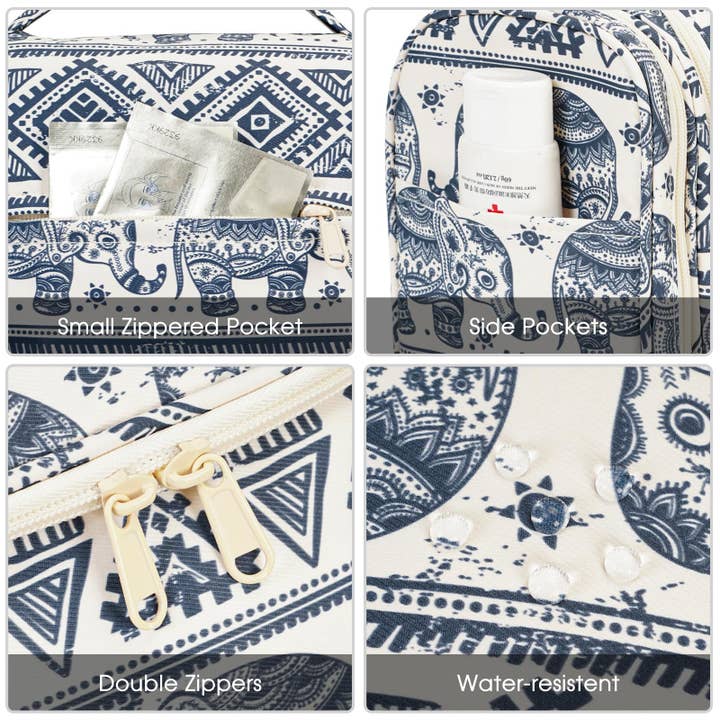 NARWEY INC - Wholesale Toiletry Bag - Women's - Hanging Toiletry Makeup Bag With compartment62