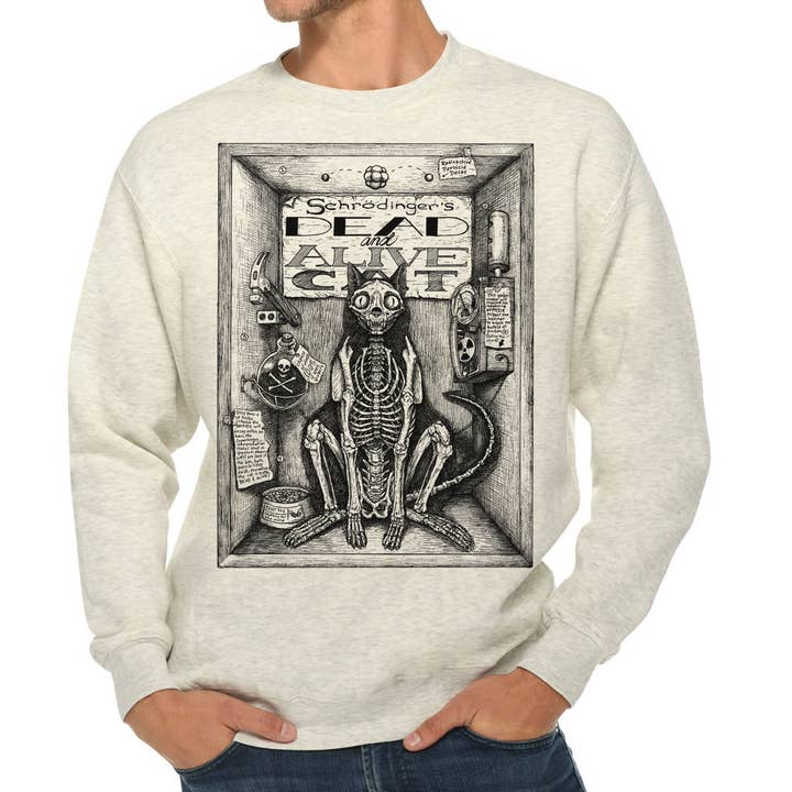 De kat van Schrödinger met ronde hals voor wholesale door Point 506