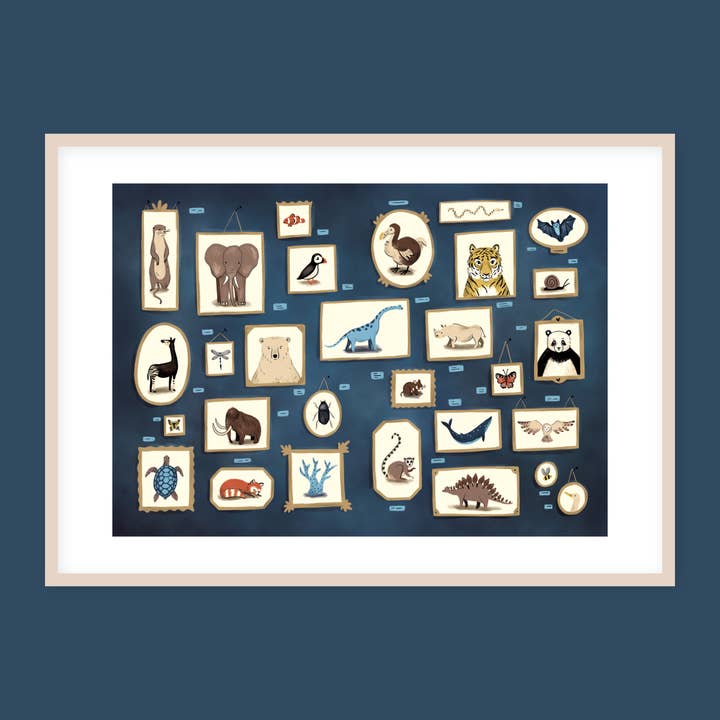 Stampa artistica Animal Gallery per la vendita all'ingrosso da parte di Sarah von Rickenbach