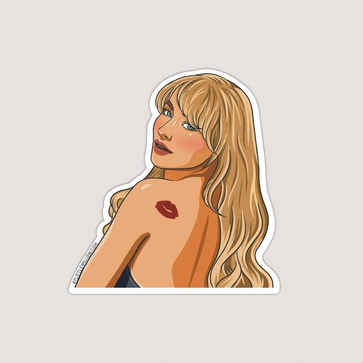 Sabrina SNS Sticker for wholesale by Little Willow
