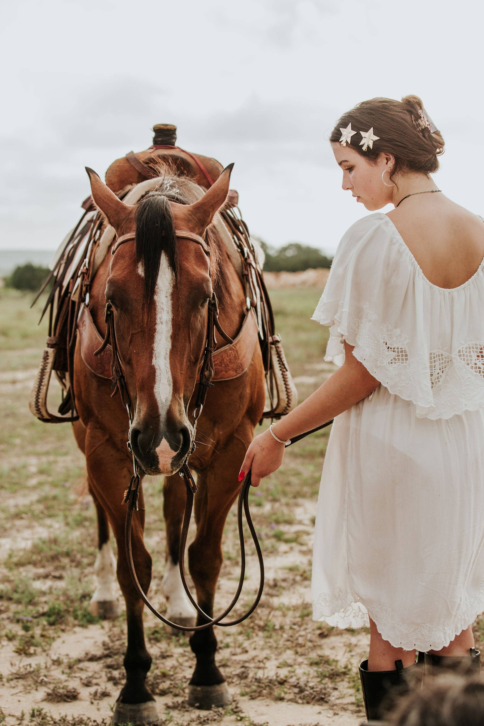 Hey Ricochet - Wholesale Hair Clip - Women's - Magic Girl Metal Stars8