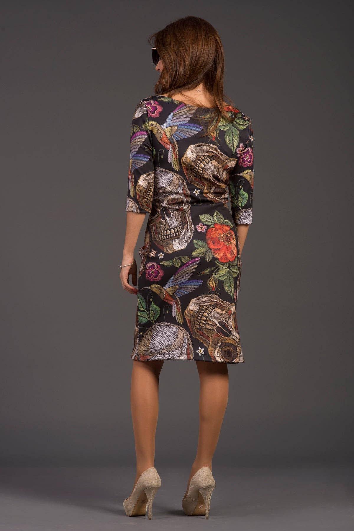 Fishikii - Wholesale Dress - Women's - Women's Queen Skull Gala Dress | VEST-GALA.102