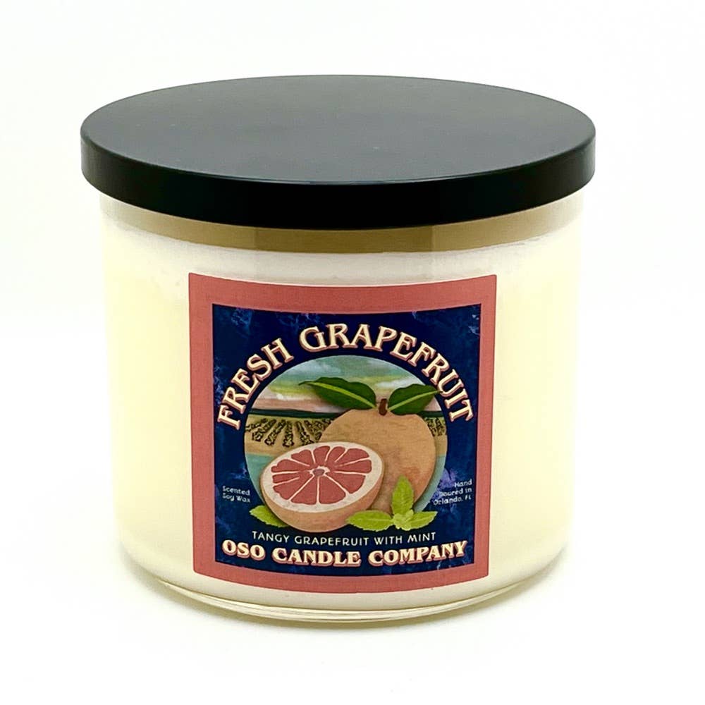 Oso Candle Company – wholesale Burkljus – Färsk grapefrukt | Doftande soja vaxljus1