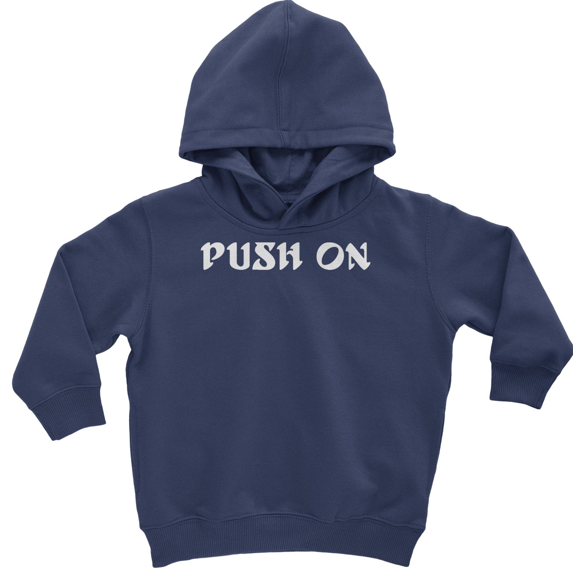 Expression Tees - Wholesale Hoodie - Kids - Push On Tush Push Toddler Hoodie Or Infant Fleece Romper1