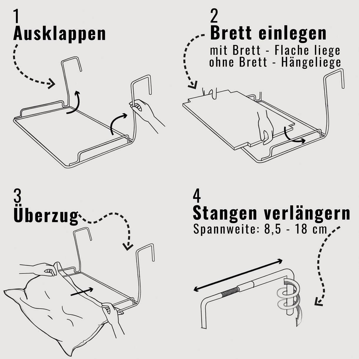 ne&no - Wholesale Pet Bed - Cat - ne&no® Cozy Radiator Bed for Cats - adjustable8