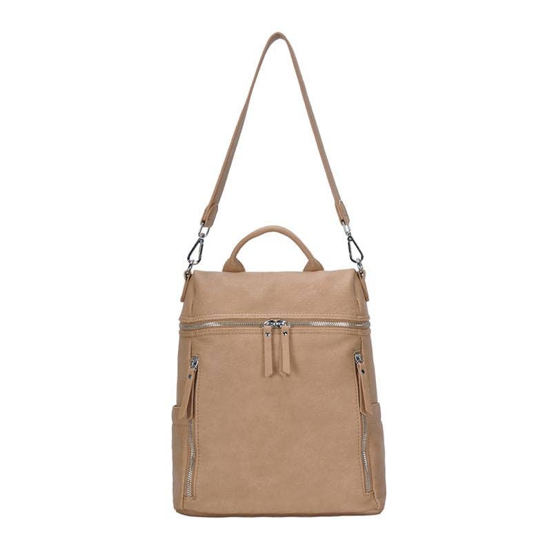 MMS Brands - Wholesale Backpack - Women's - Sienna Utilitarian Shoulder Backpack Purse55