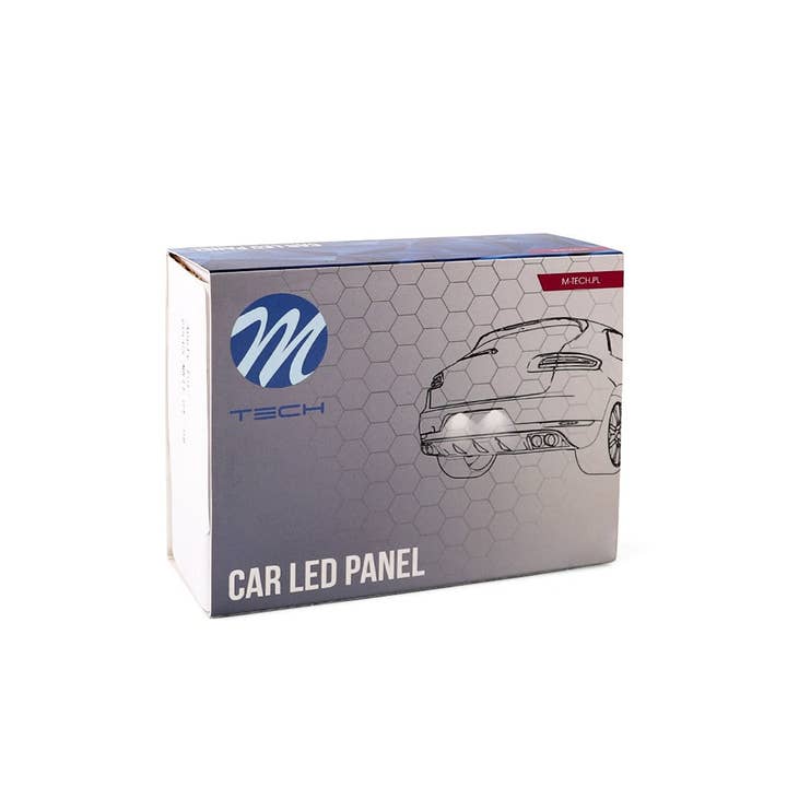 S&U FairTrade UG - Wholesale Car Decorative Charm - Unisex - LED license plate light LD-0210 18xSMD28353