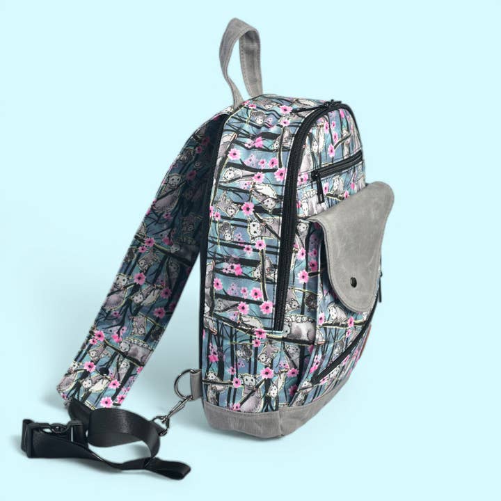 Sipsey Wilder - Wholesale Backpack - Unisex - Opossum Blossom Sling Backpack1