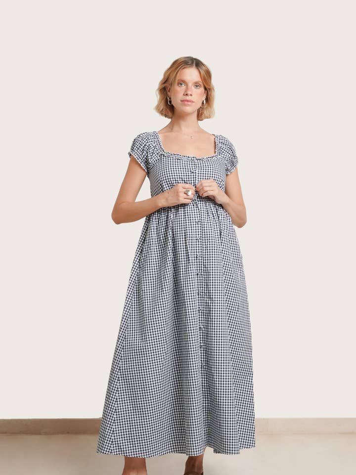 Lily Dress for wholesale by Nom Maternity