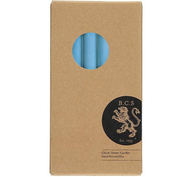 BRITISH COLOUR STANDARD - Wholesale Tapered Candle/Candlestick - Pompadour Eco Dinner Candles, 6 per pack1