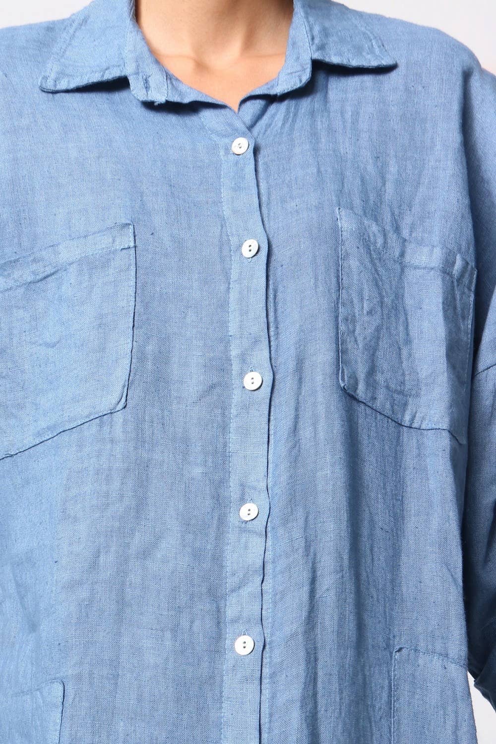 LÉA & LUC - Wholesale Dress - Women's - Long Dresses in 100% Linen REF. 114916