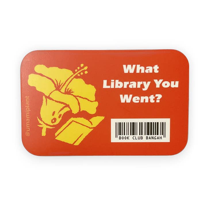 Quel bibliothèque es-tu allé ? autocollant en vinyle pour la vente par UMAMIPLANT