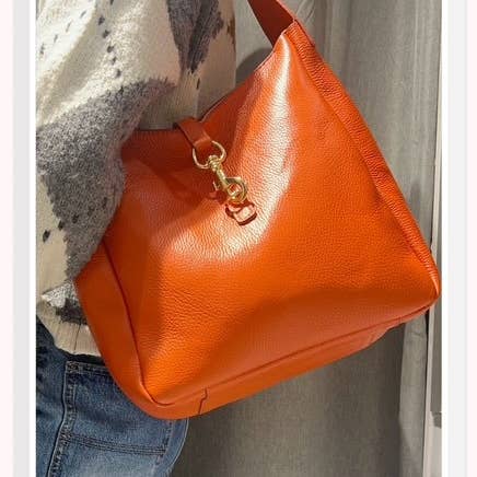 Z et Z - Wholesale Shoulder Bag - Women's - Grained leather shoulder bag5