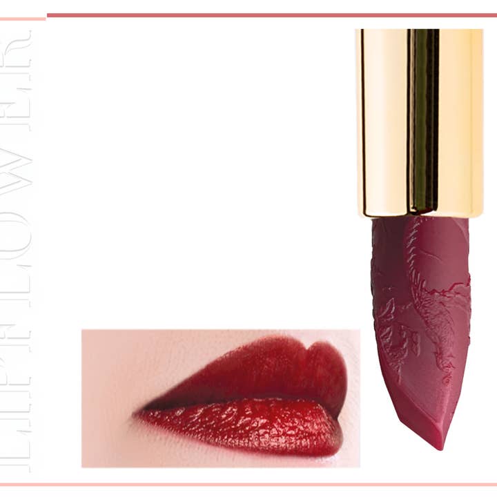 Bio Makeup – wholesale Läppstift – Lip Flower läppstift Kadupul Flower 184 naturlig produkt, VEGAN1