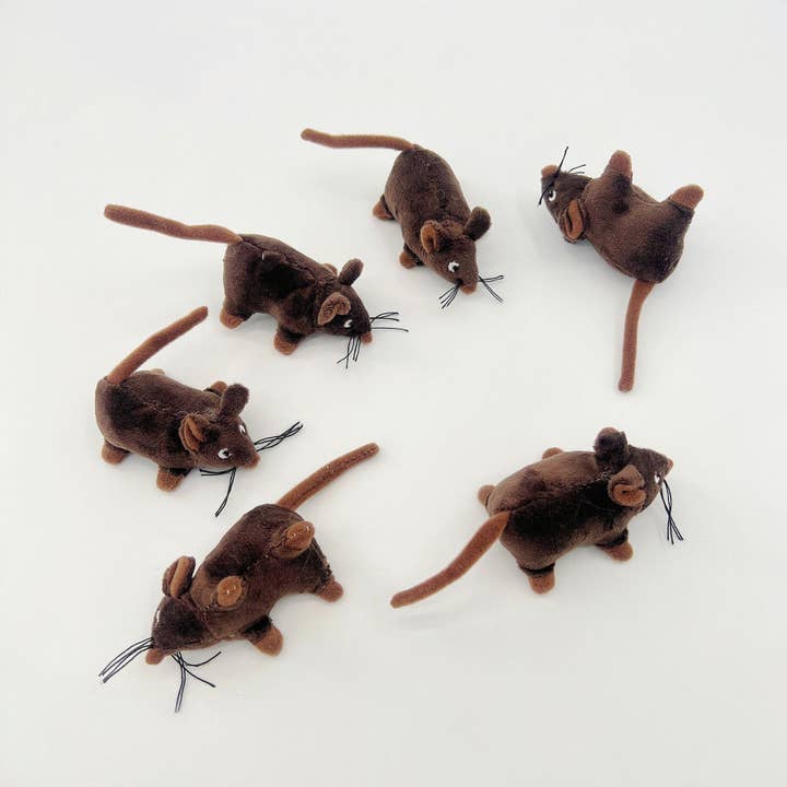 Moo - Brown Mouse Cat Toy for wholesale by Cheerhunting