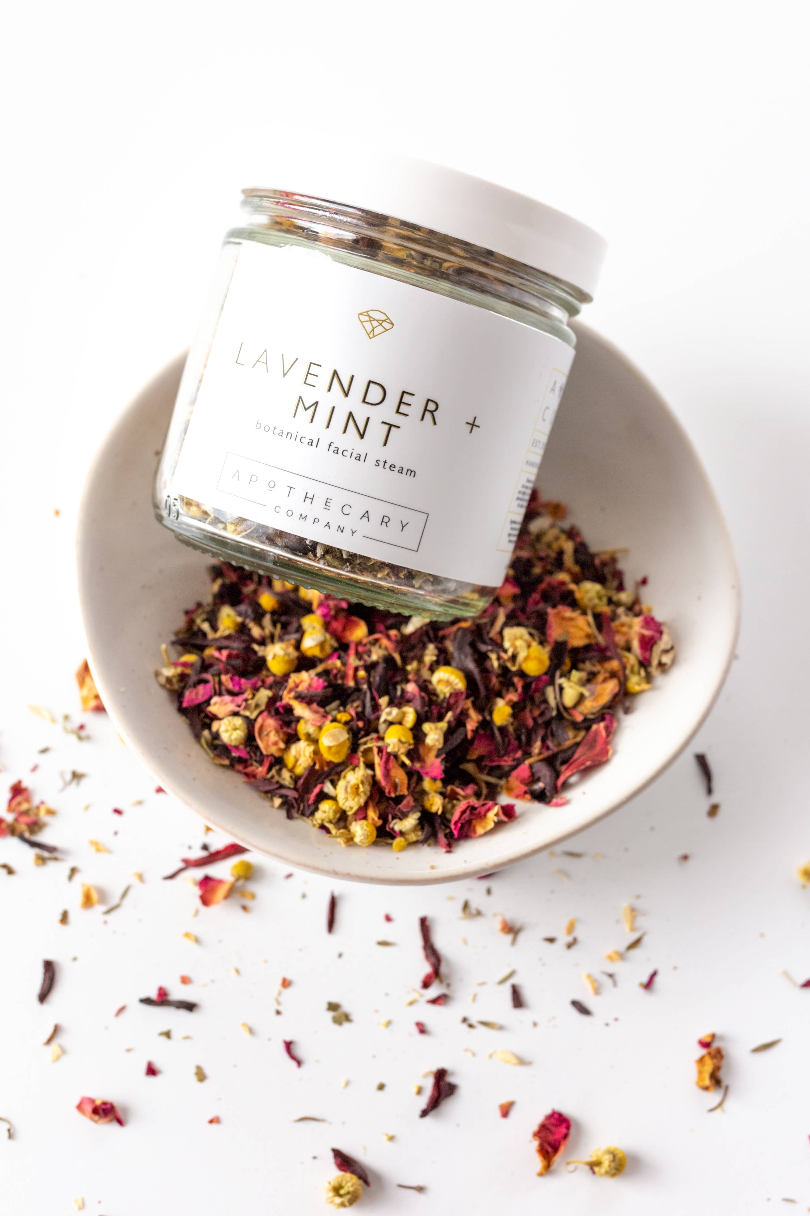 Apothecary Co. - Wholesale Facial Steam - Lavender + Mint Botanical Facial Steam2