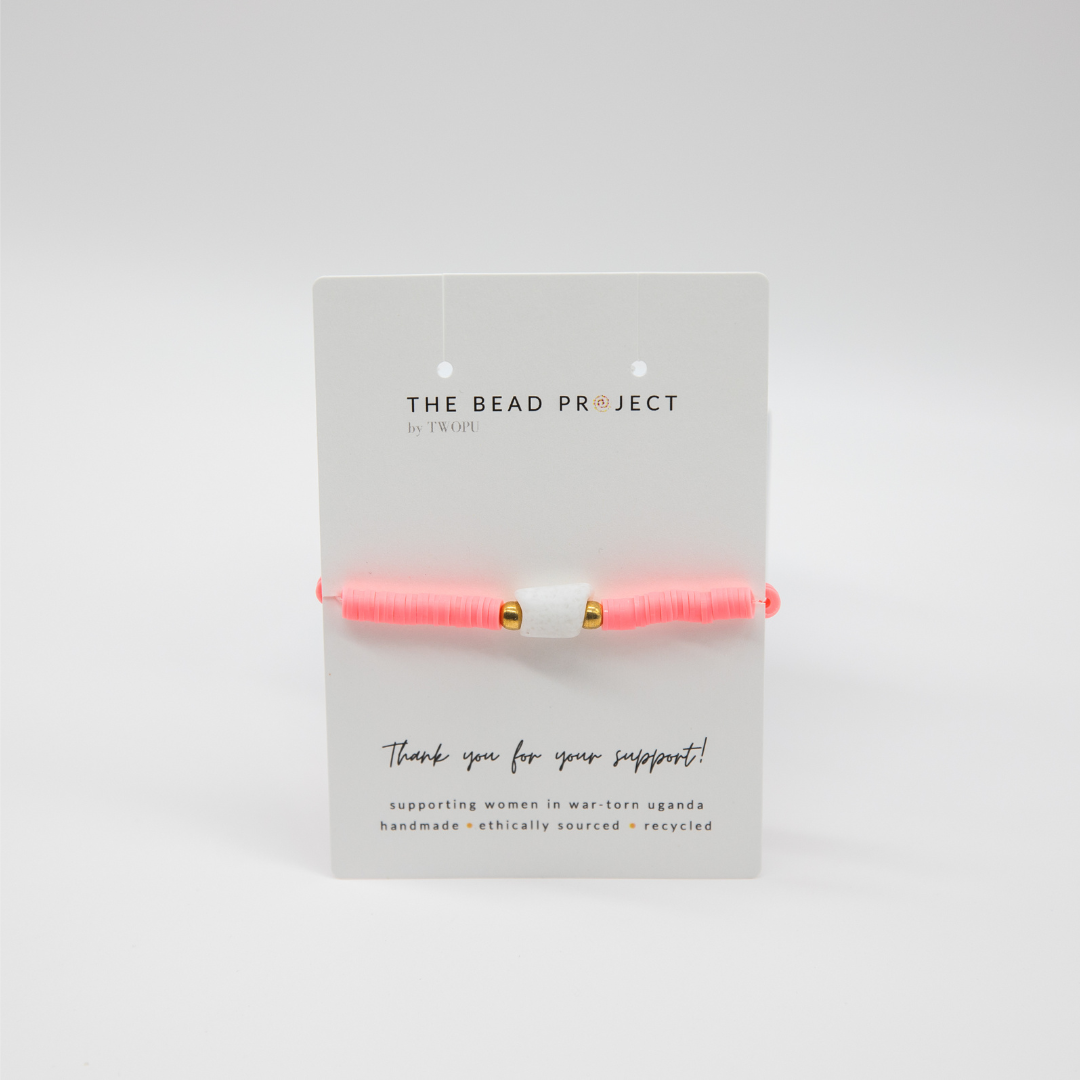 The Bead Project by TWOPU - Wholesale Beaded Bracelet - Vibe Bracelet | Heishi Beads & Recycled Glass Beads6