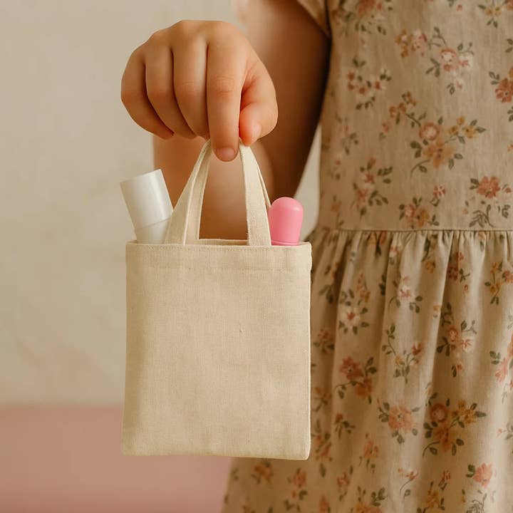 House of Kraft Jewelry & Accessories - Wholesale Tote Bag - Women's - Canvas Mini Tote | Halloween Treat Bag | Canvas Pouch Bag1