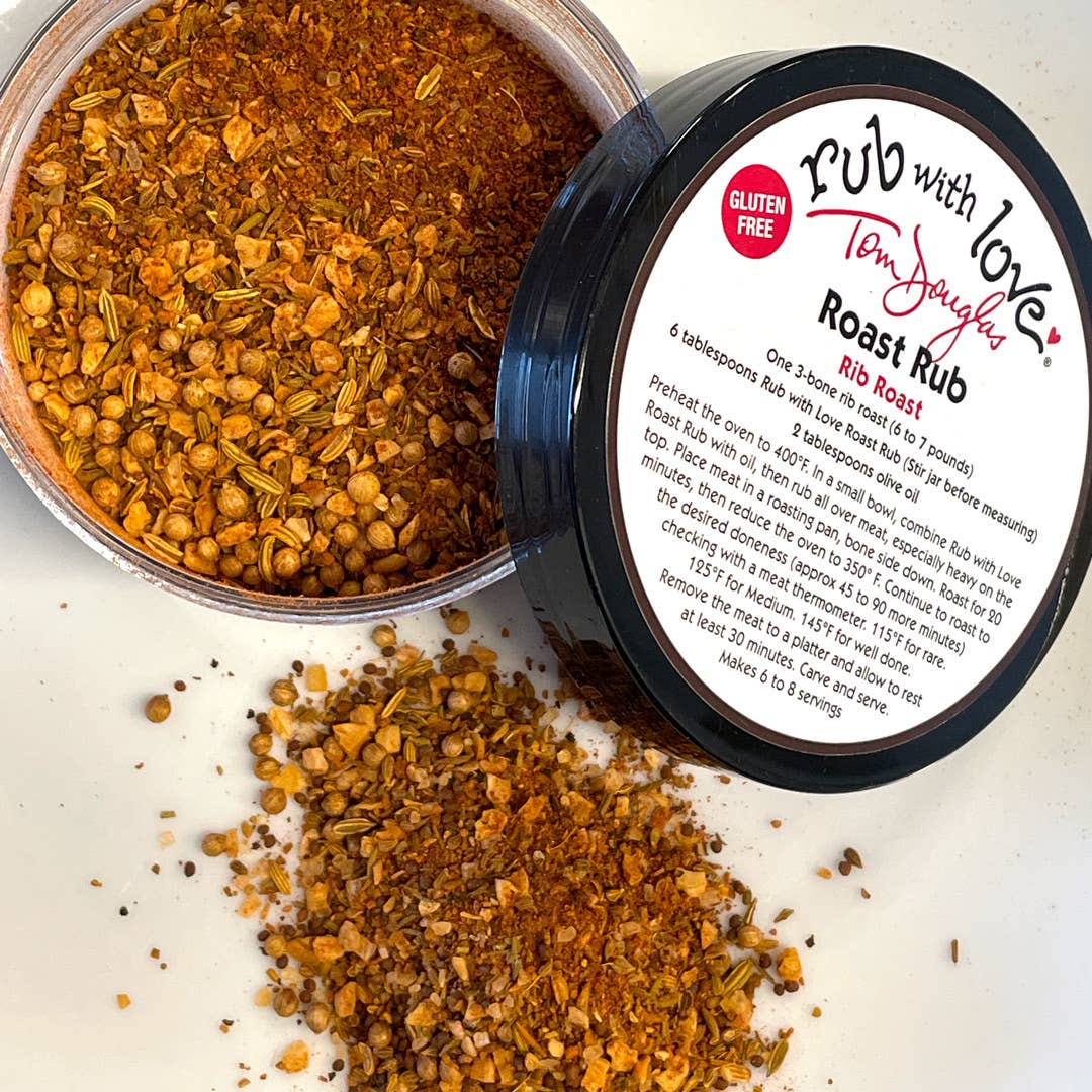Tom Douglas Rub with Love - Wholesale Rub - Rich Blend Roast Rub with Whole Spices and Seeds1