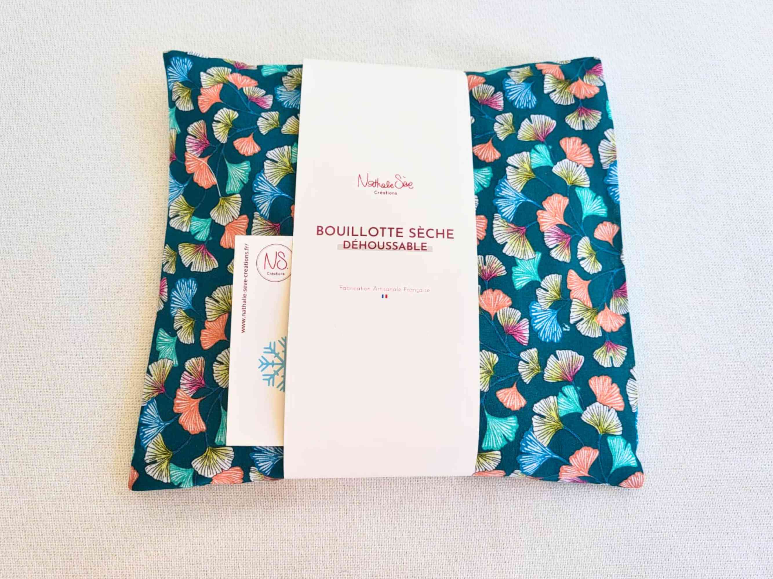 NS par Nathalie SEVE - Wholesale Hot/Cold Compress - Wheat, flax or cherry stone dry bottle with removable cover7