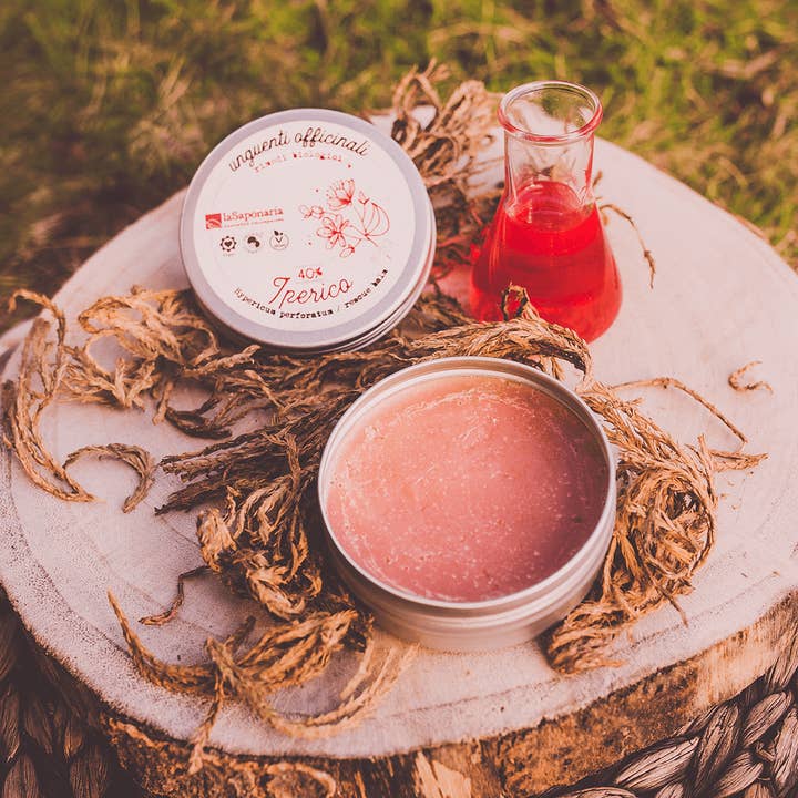 La Saponaria – Engroshandel Plejende salve – Hypericum Salve 40% (50 ml)1