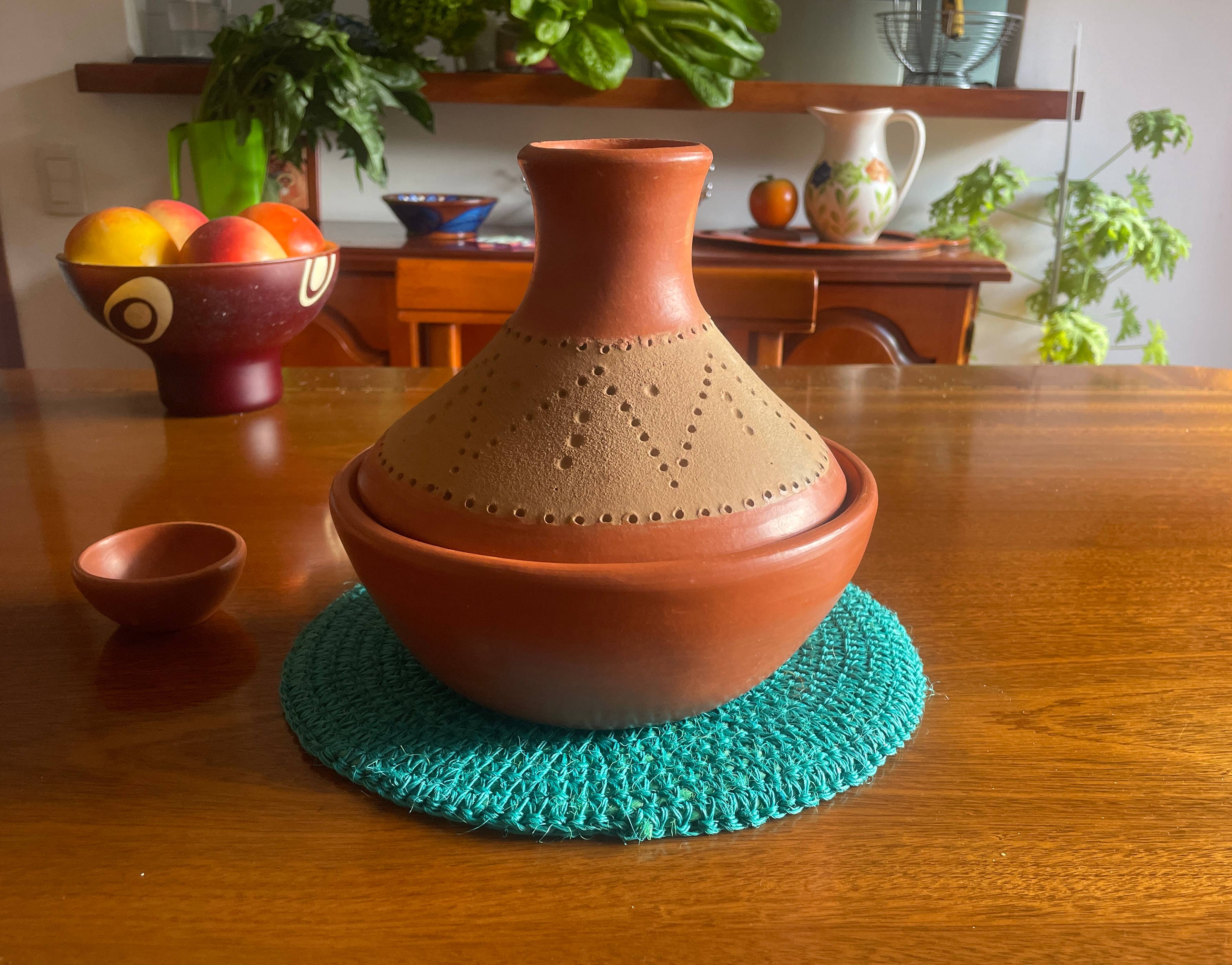 Authentic Origin Colombia - Wholesale Cooking Pot - La Chamba Cooking Tajine – Handmade Unglazed Clay Tagine0