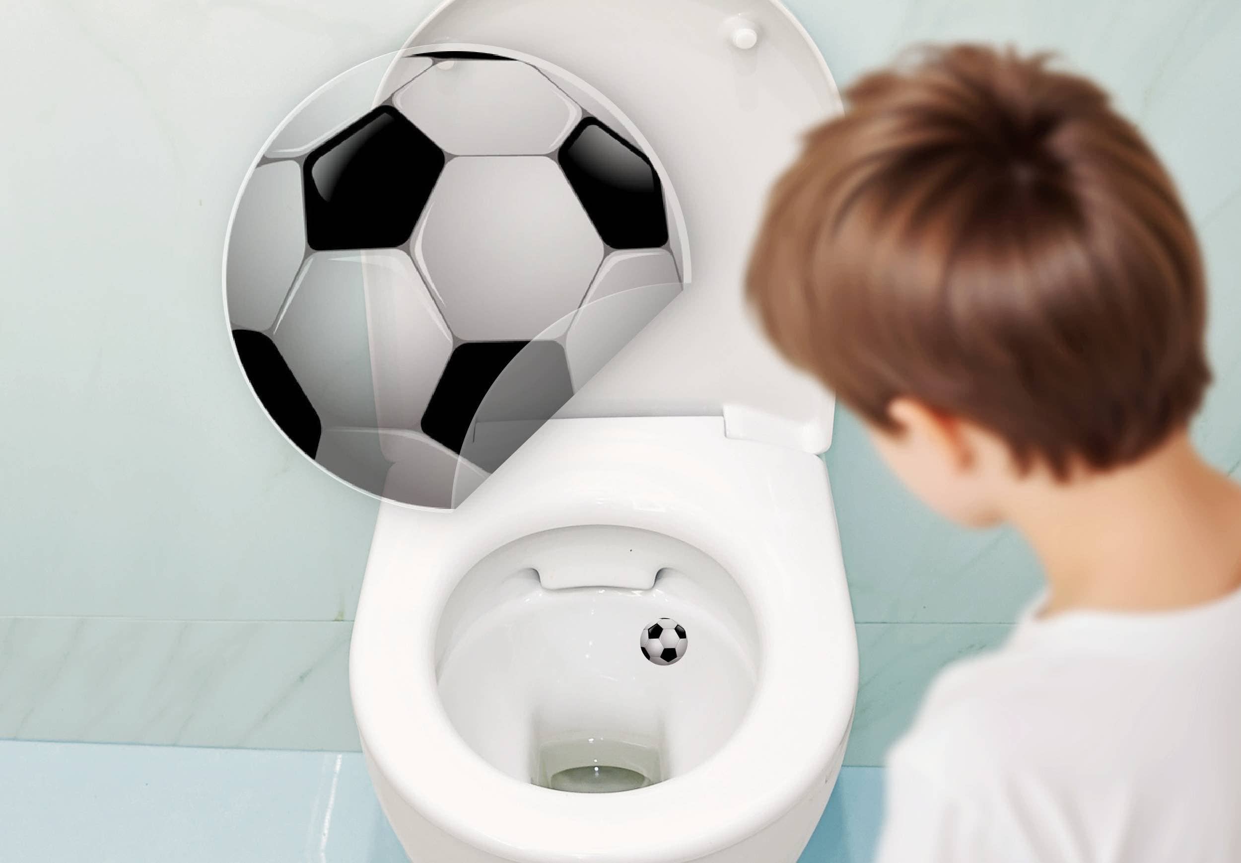 Sticker Varia - Wholesale Potty Training Chair - 4 Toilet Target Stickers Football0