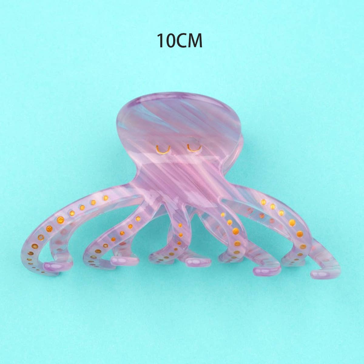 ACCITY - Wholesale Hair Clip - Women's - OCEAN BEACH FISH SEASHELL ACRYLIC HAIR CLAW CLIPS _CWAHA05524