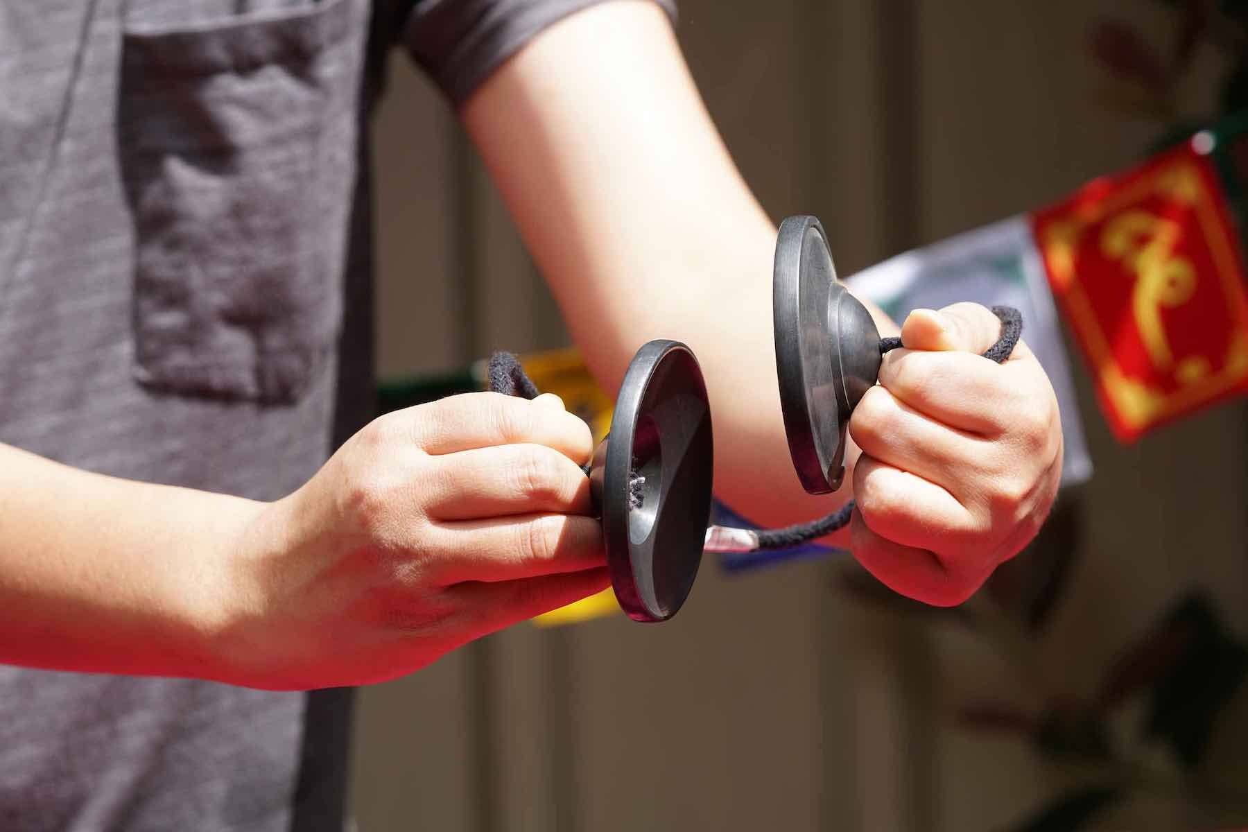 Lucky Thanka - Venta al por mayor Artículo de meditación - Tingsha premium6