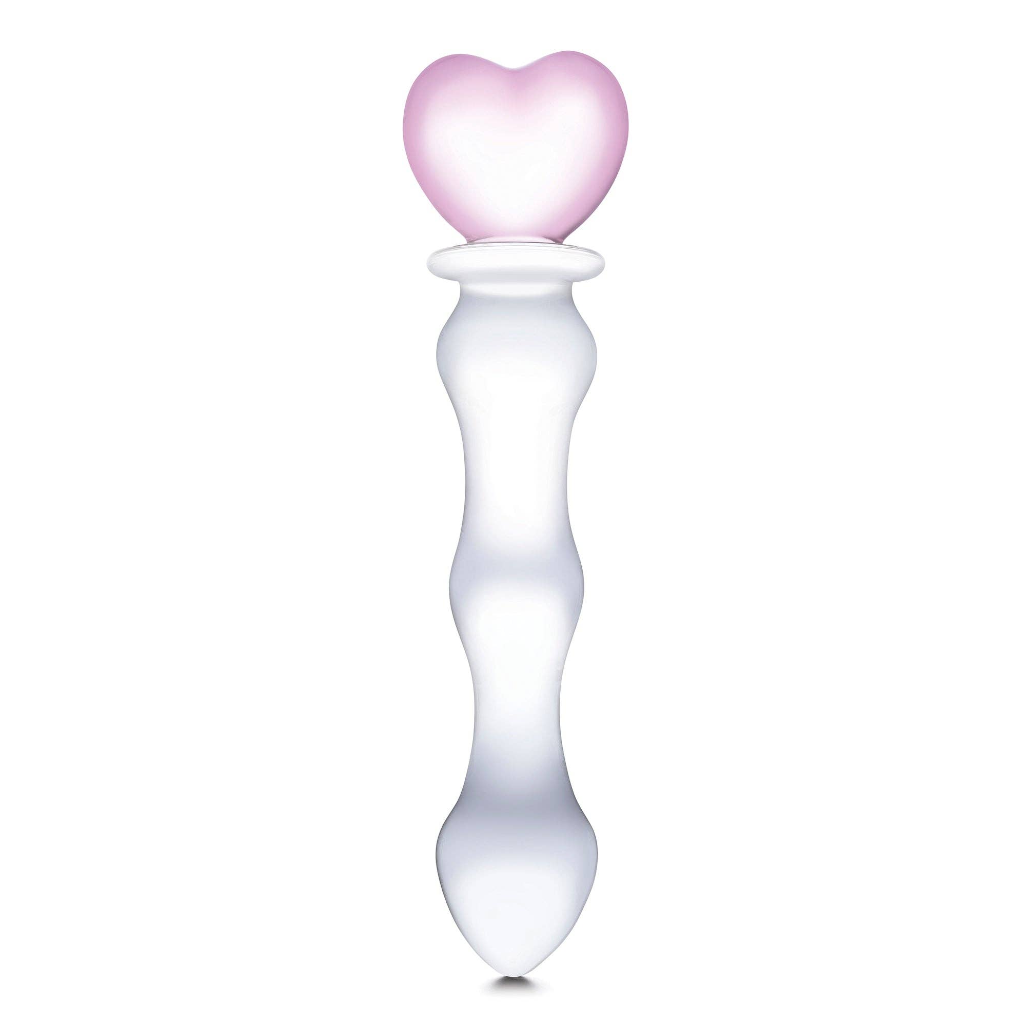 Lux Fetish Store – wholesale Sexleksaker – 8 ”älskling glas dildon1