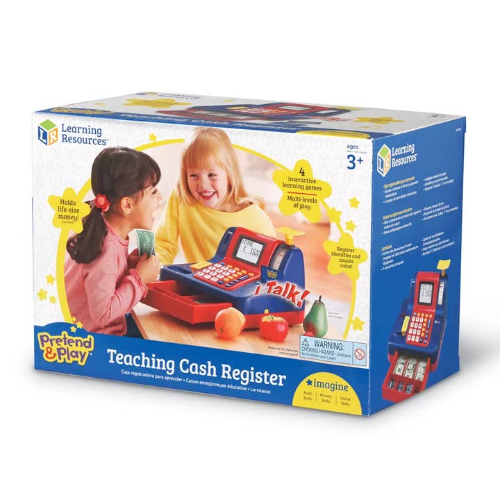 Learning Resources - Wholesale Toy Set - Kids - Pretend & Play® Teaching Cash Register5