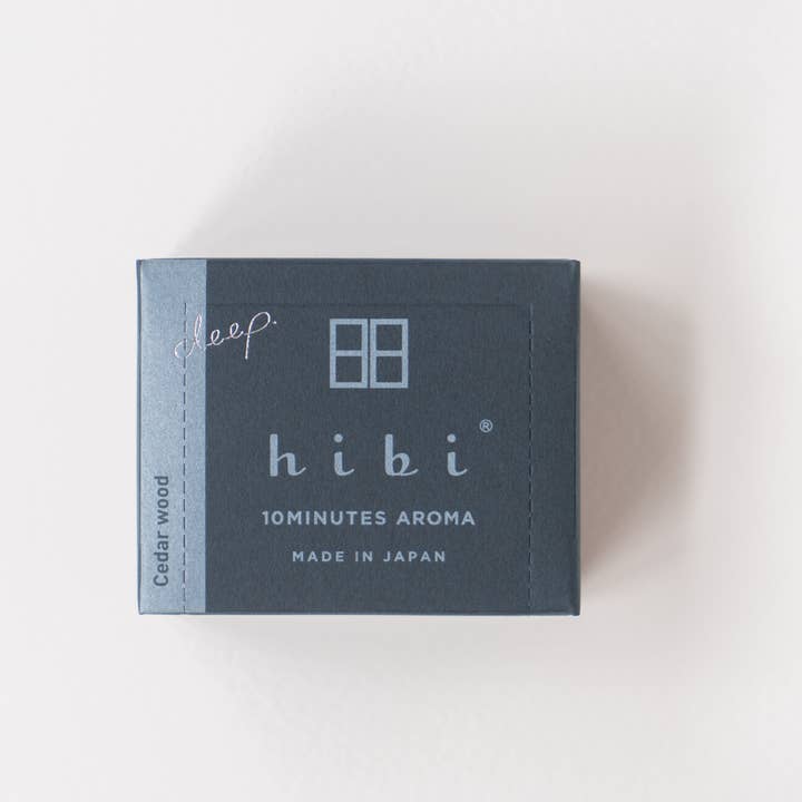hibi 10MINUTES Aroma made in Japan - Wholesale Incense - Box of 30 Cedar Wood Incense Match1