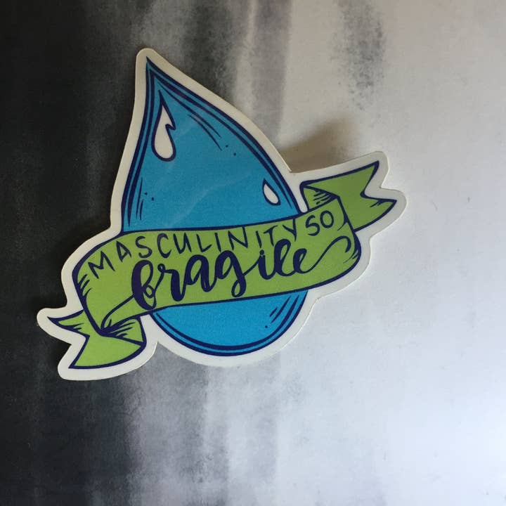 Maskulinitet Så ömtålig klistermärke för wholesale av TheThirdArrow
